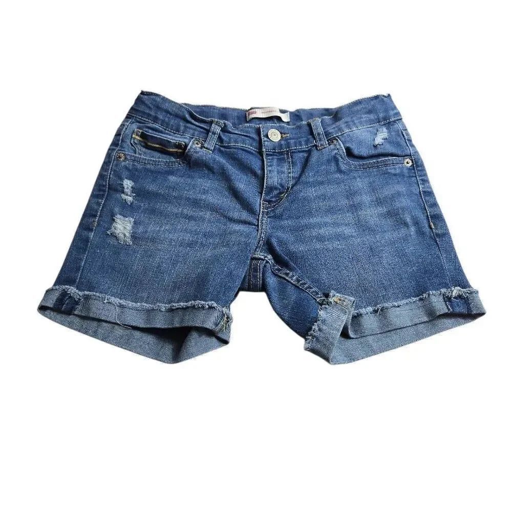 Levi's Boyfriend short shorts 14